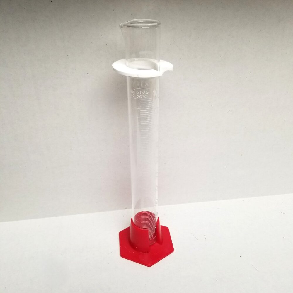 Pyrex 100mL Glass Graduated Cylinder Lab Measuring STEM Chemistry